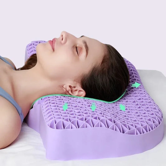 Honeycomb Pillow - Ergonomic Support for Better Sleep